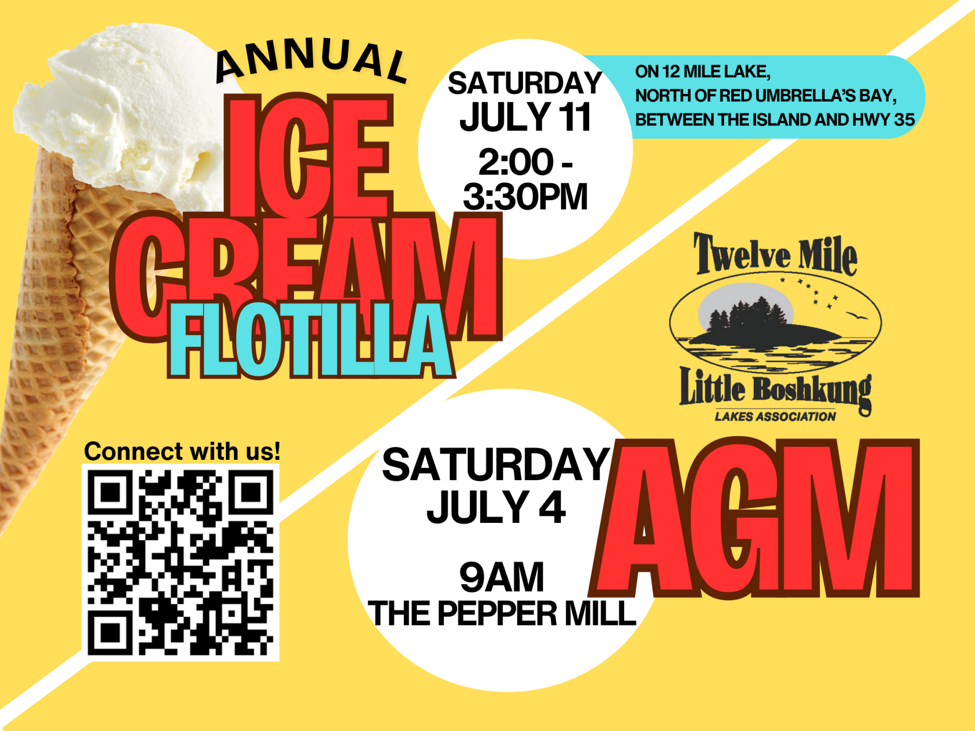 July event signage 2026 for website